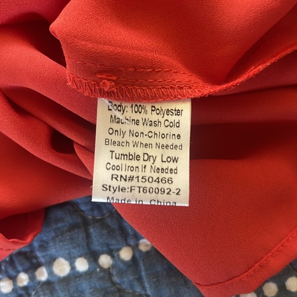 Fun 2 Fun by Stitch Fix blouse Medium NWOT - Picture 5 of 5